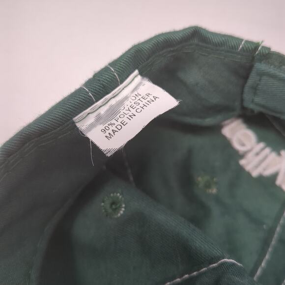 O'Reilly Auto Parts Strapback Baseball Cap Green One Size Adjustable Embroidered - Picture 9 of 9